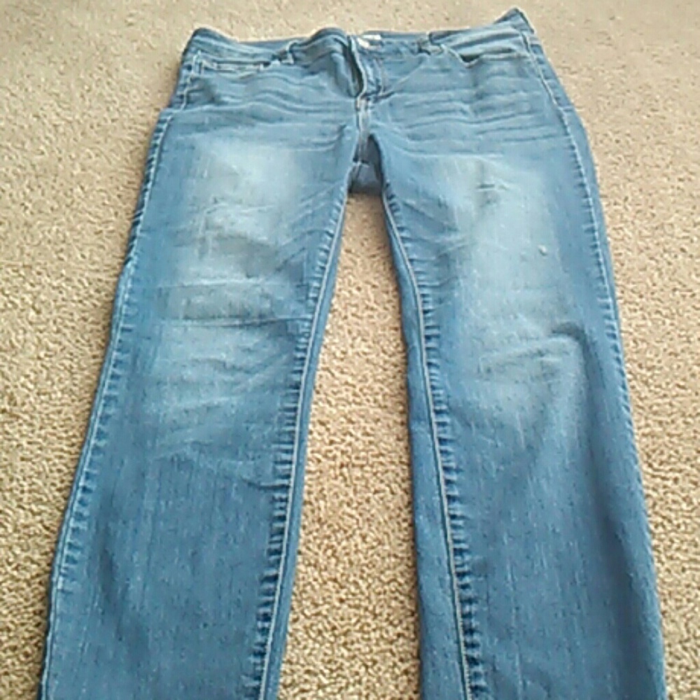 Blue Skinny Jeans